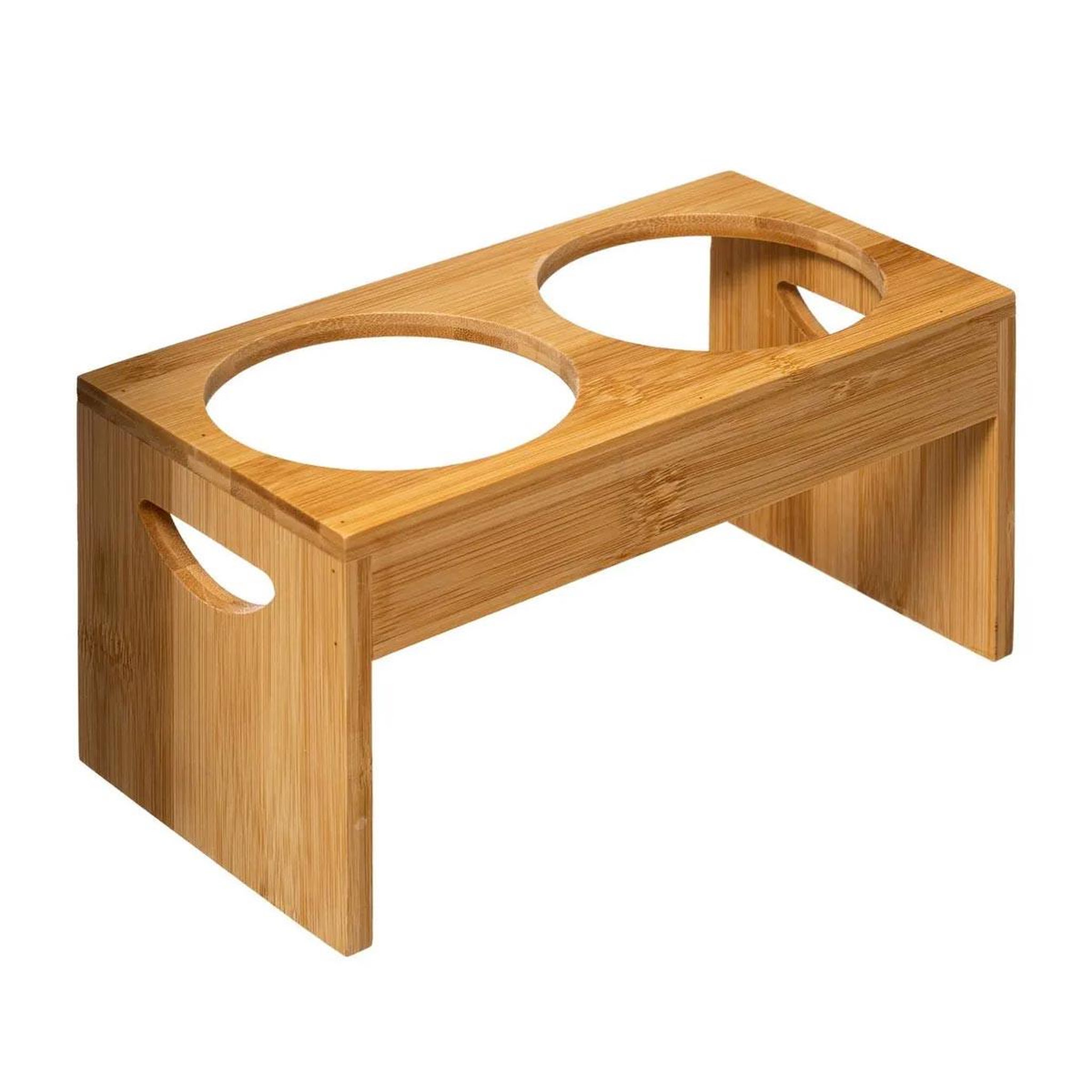 Voir la diapositive 2 : FIVE Lot de 2 Pots à Ustensiles  Bambou  23cm Naturel
