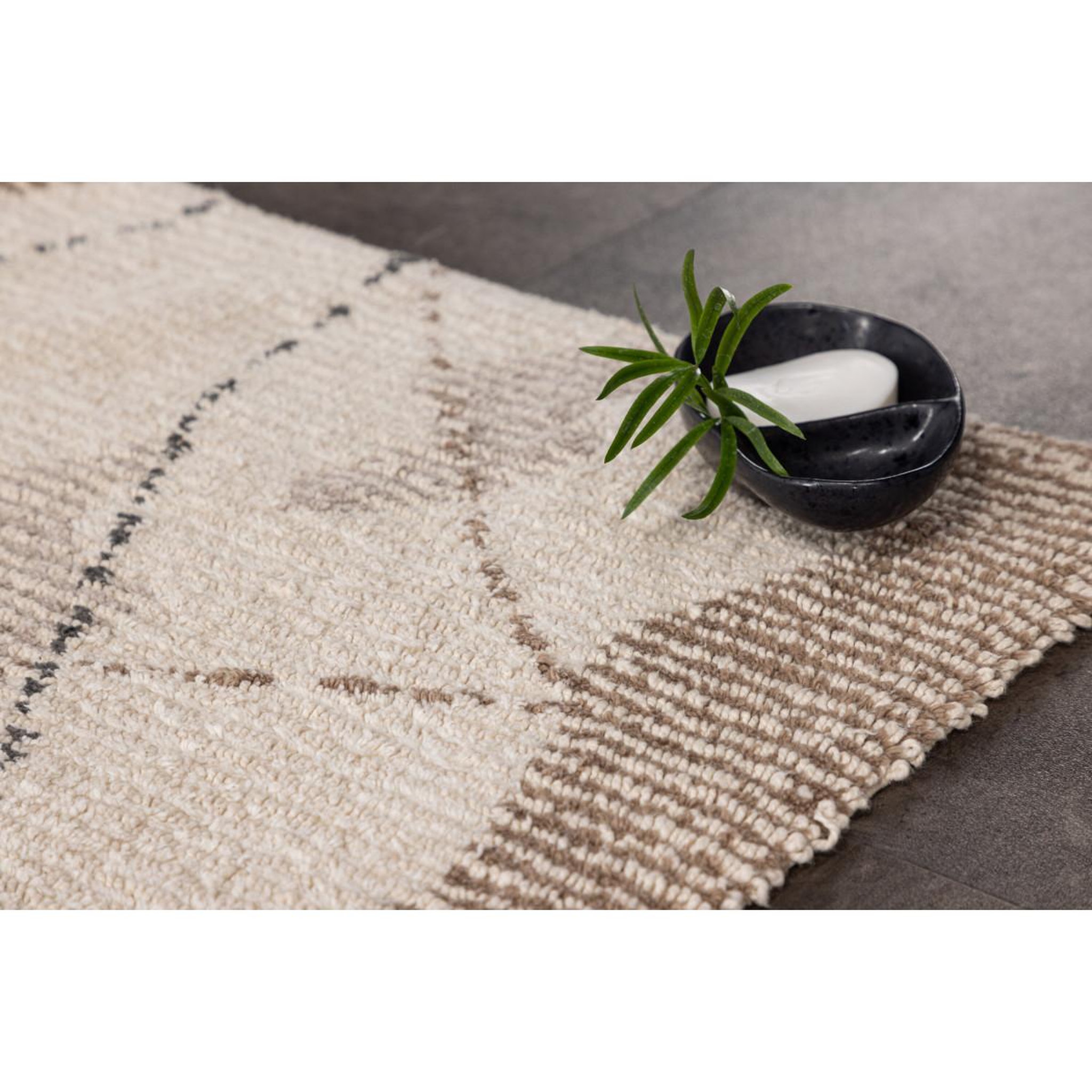 Voir la diapositive 5 : Paris Prix Tapis de salle de bain  paul  60x90cm multicolore