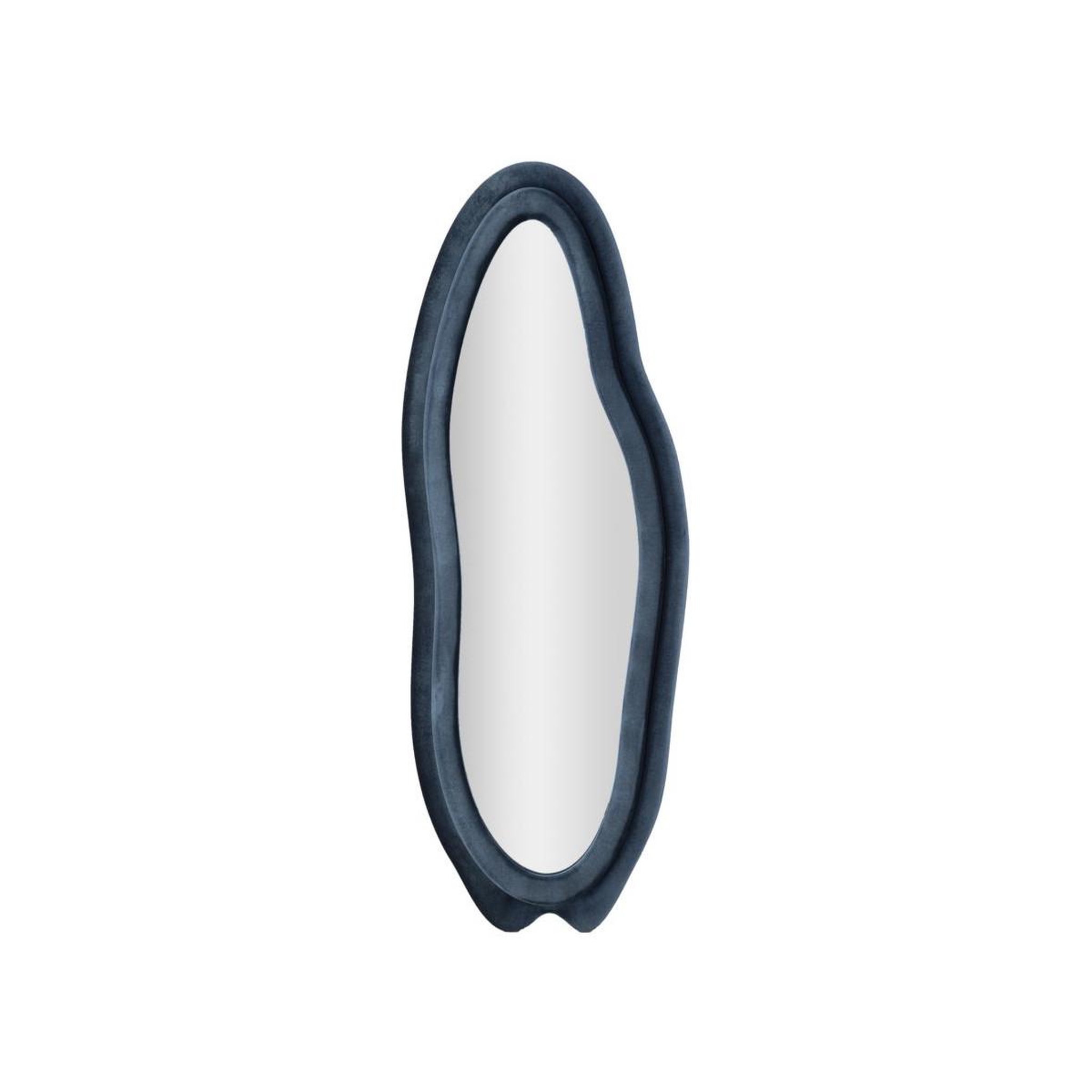Paris Prix Miroir Mural en Velours  Chanel  160cm Bleu
