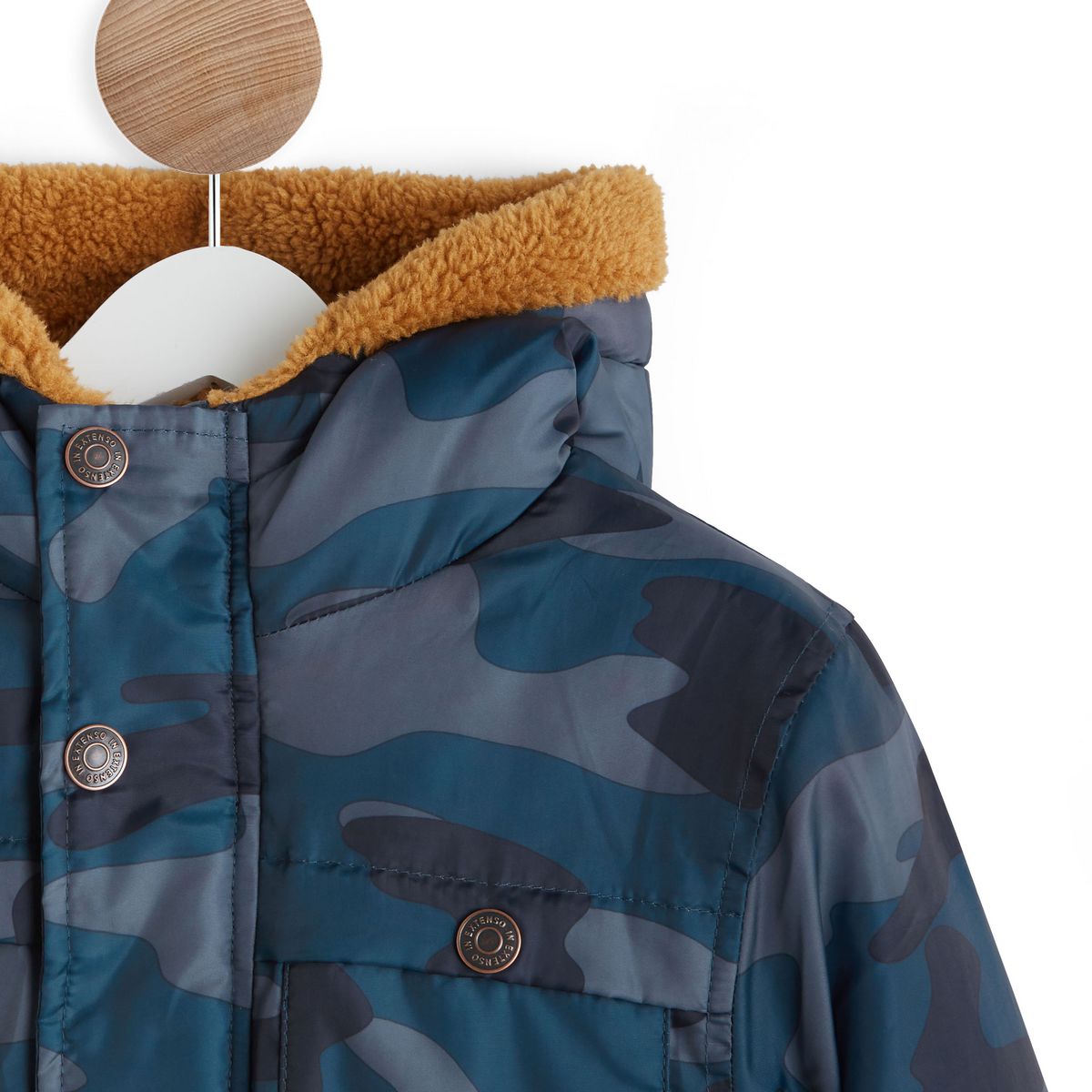 IN EXTENSO Parka avec col snood garçon