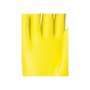 Voir la diapositive 2 : Singer Gants de ménage en latex floqué coton jaune T10 SINGER LAT2005.10