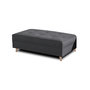 Voir la diapositive 4 : LISA DESIGN Rune - canapé d'angle - avec pouf d'appoint - 4 places - style scandinave - gauche