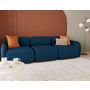 Voir la diapositive 1 : LISA DESIGN Penelope - canapé droit modulable 3 places en velours texturé