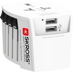 Skross Adaptateur de voyage Secteur MUV 2 USB rigid box 2022