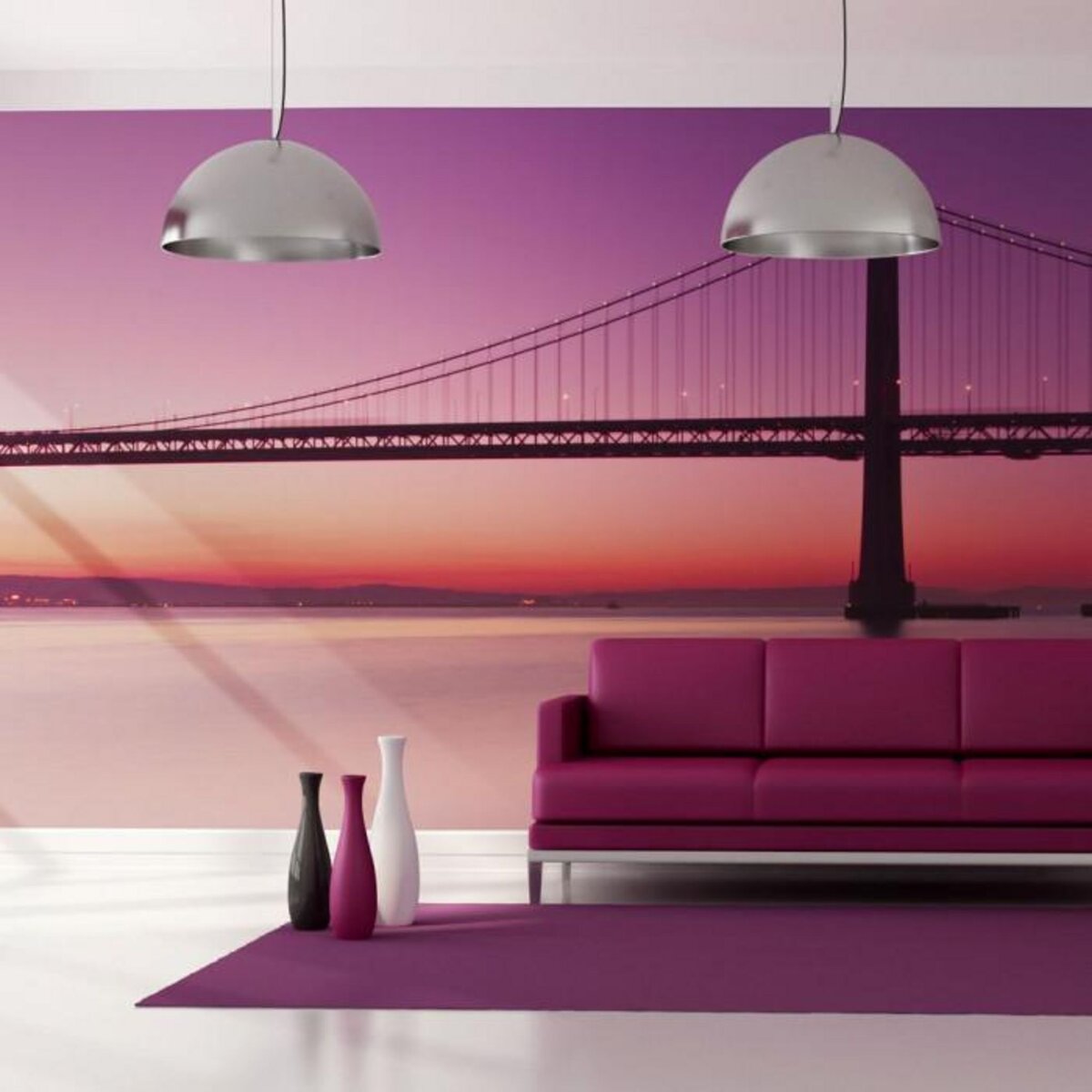 Paris Prix Papier Peint XXL  Baie San Francisco  270x550cm