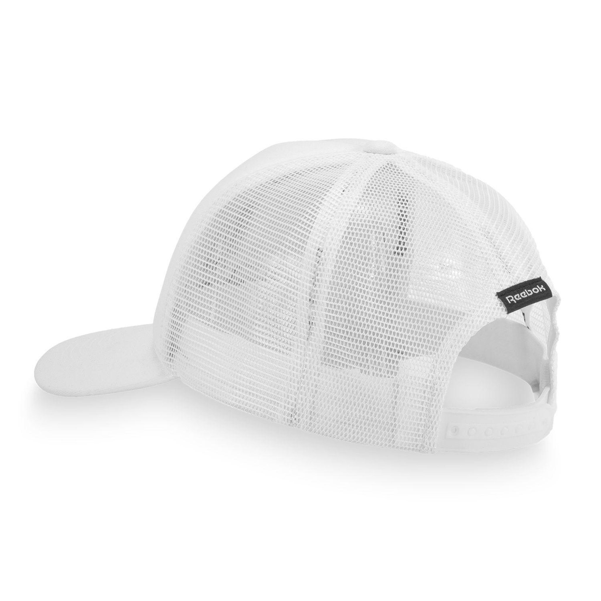 Voir la diapositive 5 : Reebok Casquette baseball en polyester avec mousse devant et filet Aero Cap