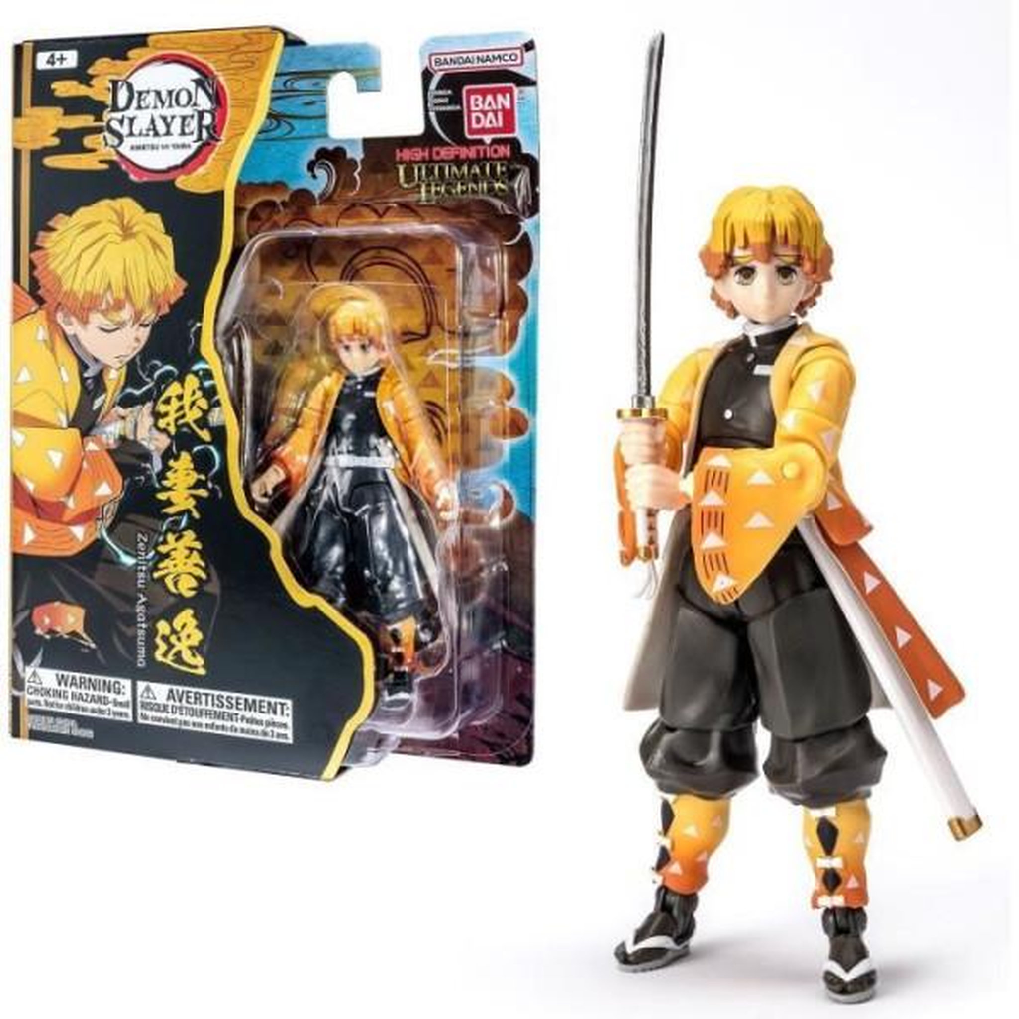 BANDAI BANDAI - Ultimate Legends HD - Figurine d'action Demon Slayer 12 cm - Zenitsu Agatsuma - VE88962