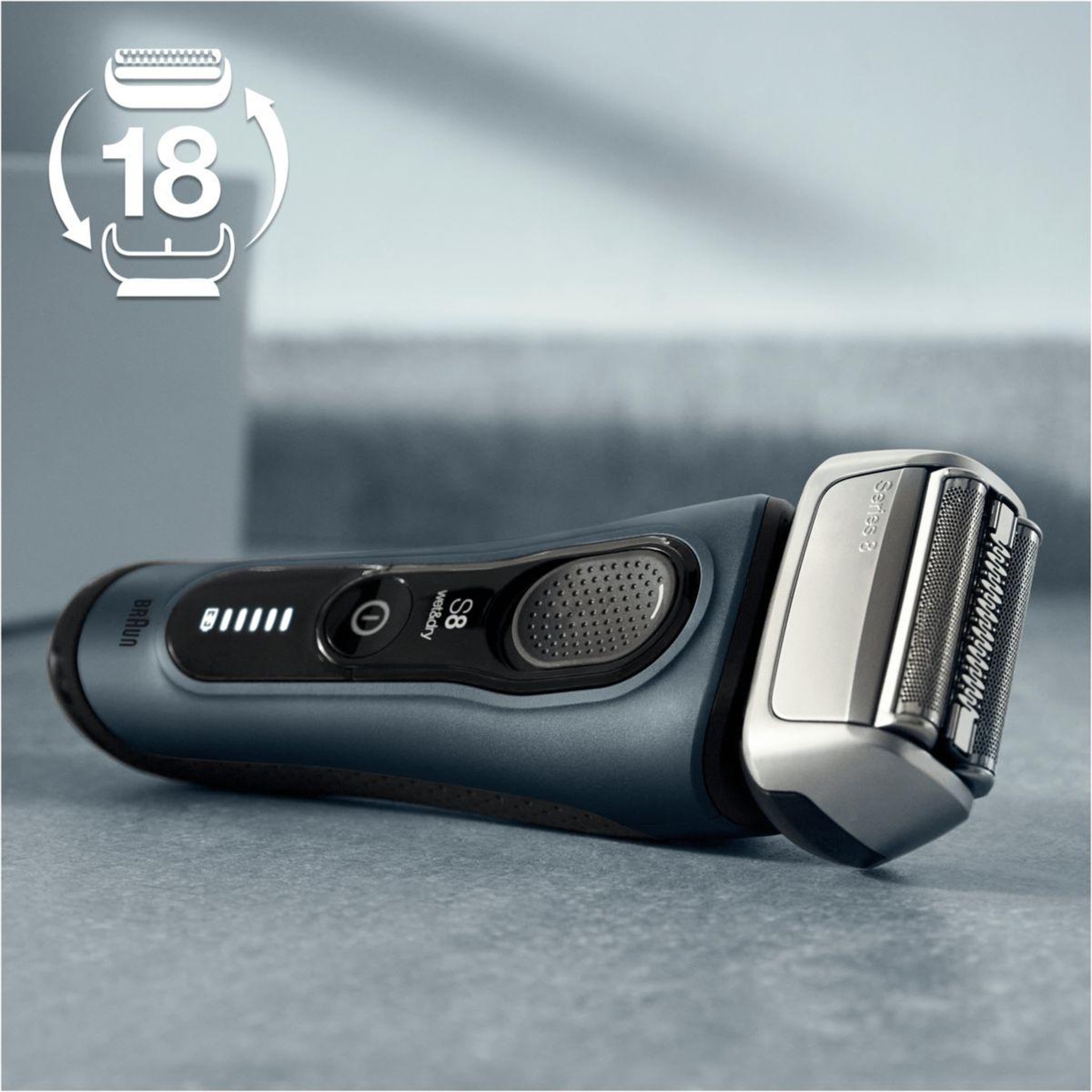 Voir la diapositive 3 : BRAUN Tête de rasoir SERIES 8 83M MAT