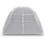 VIDAXL Tente de camping 200x150x145 cm Fibre de verre Blanc