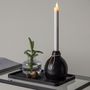 Voir la diapositive 5 : Paris Prix Bougeoir Design à LED  Ulricehamn  12cm Noir