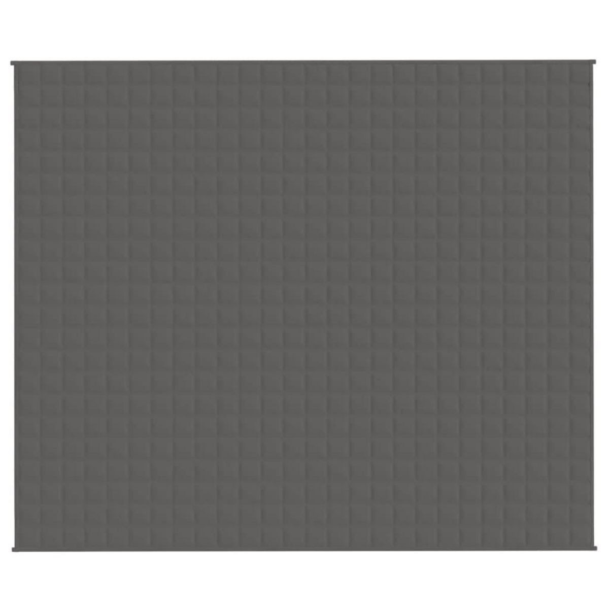 VIDAXL Couverture lestee Gris 220x260 cm 15 kg Tissu