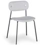 Voir la diapositive 3 : Paris Prix Lot de 8 Chaises Design  Tyler  80cm Gris