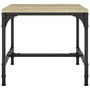 Voir la diapositive 4 : VIDAXL Table basse Chêne sonoma 50x50x35 cm Bois d ingénierie