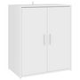 Voir la diapositive 5 : VIDAXL Armoire a chaussures Blanc 60x35x70 cm Bois d'ingenierie