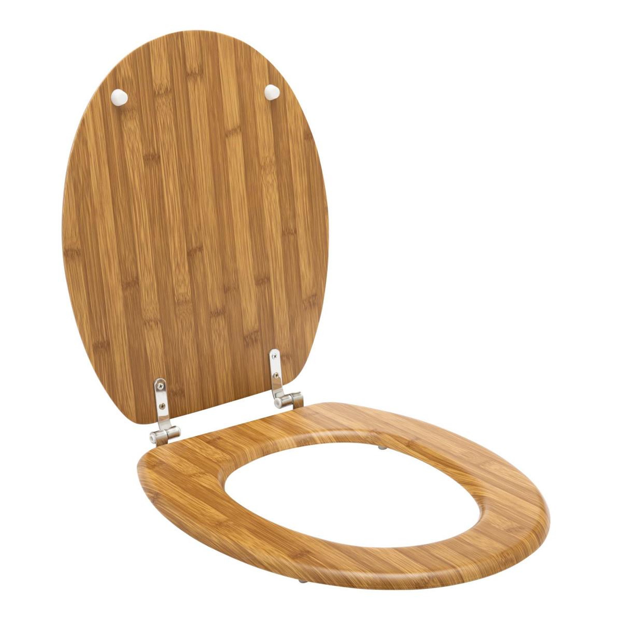 Douceur d'Intérieur Abattant wc effet bambou  hanoi  47cm naturel