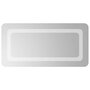 Voir la diapositive 2 : VIDAXL Miroir de salle de bain a LED 60x30 cm