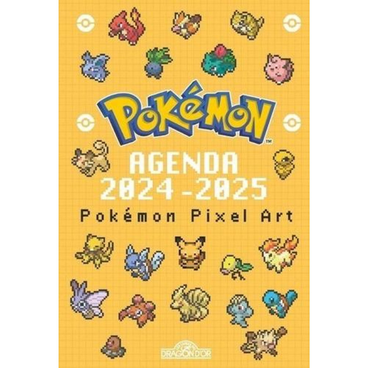 AGENDA POKEMON PIXEL ART. EDITION 2024-2025, Nintendo