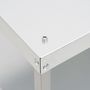 Voir la diapositive 4 : VIDAXL Table pour fumoir a four 40x28x44,5 cm acier galvanise