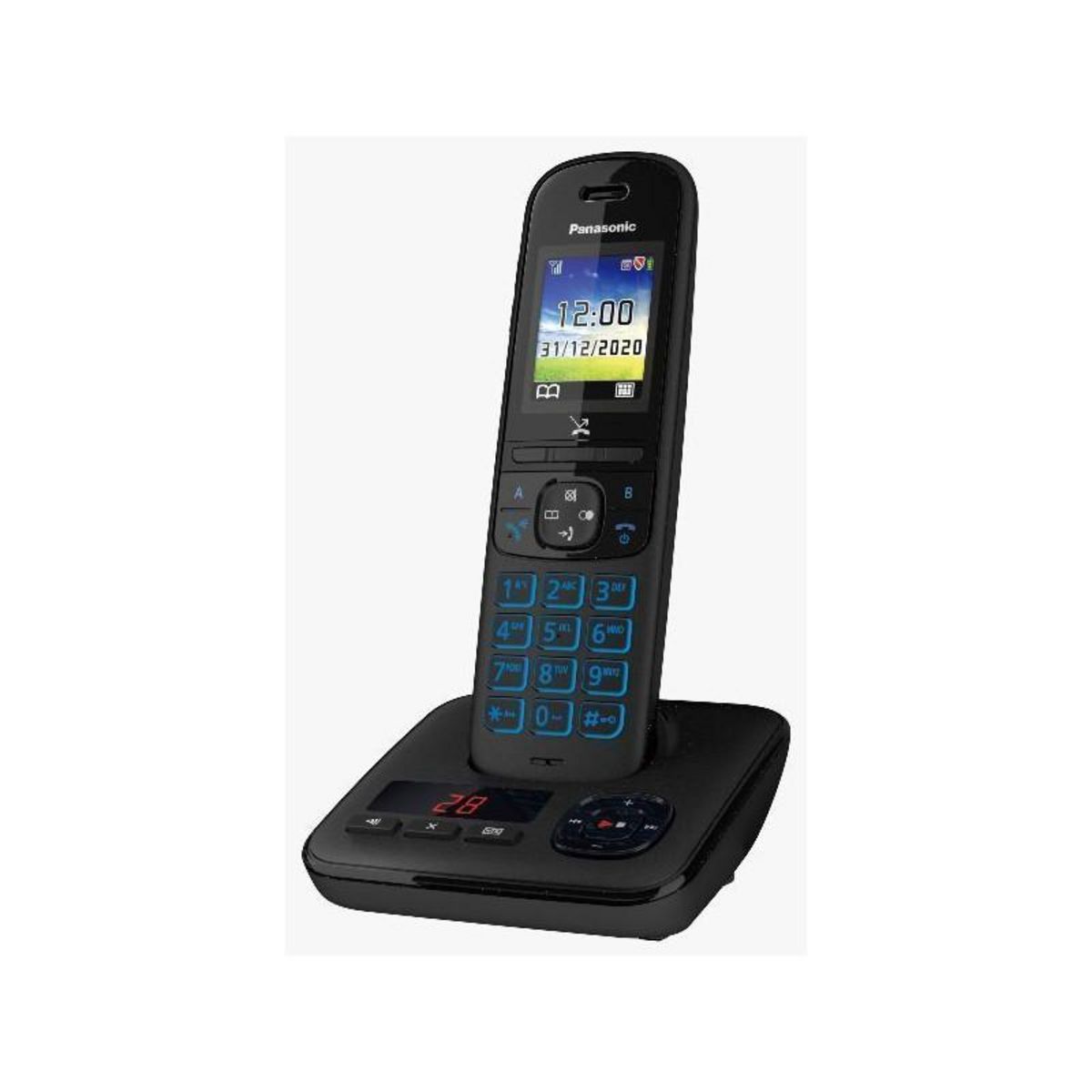 PANASONIC Téléphone sans fil KX-TGH720FRB