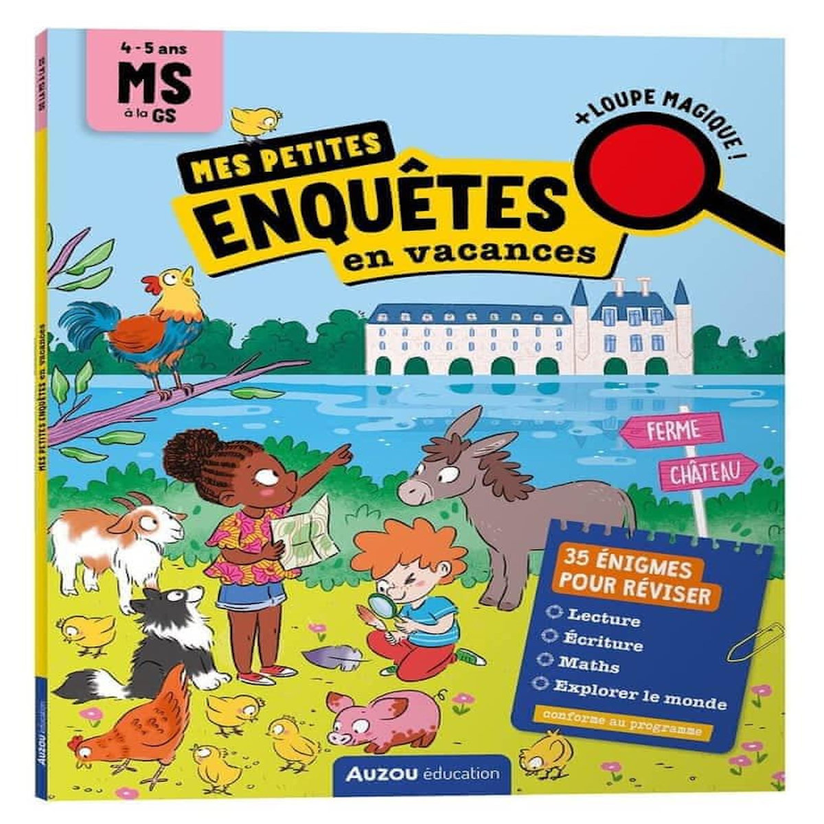 MES PETITES ENQUETES EN VACANCES DE LA MS A LA GS. EDITION 2025, Letellier Maud