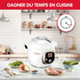 Voir la diapositive 5 : MOULINEX Cookeo CE85BA10 blanc 6 L, 6 modes de cuisson, 180 recettes
