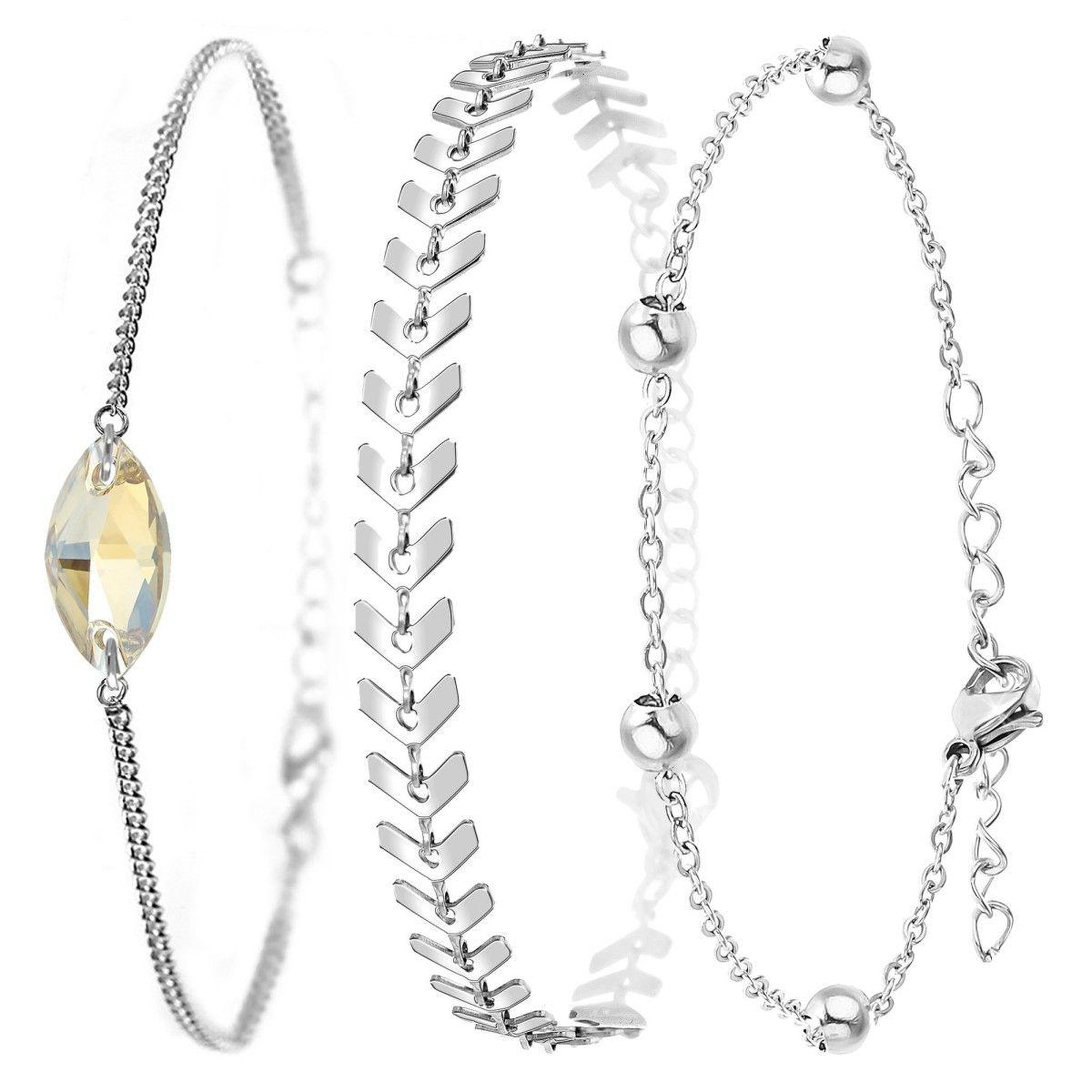 SC CRYSTAL Set de 3 bracelets par SC Crystal®