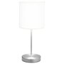 Voir la diapositive 4 : VIDAXL Lampes de table 2 pcs Bouton tactile Blanc E14