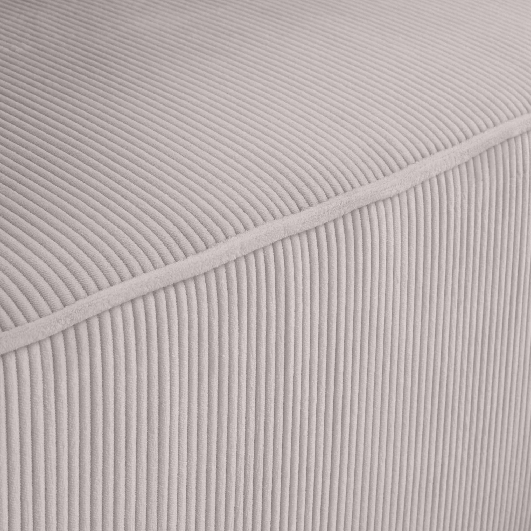 Voir la diapositive 6 : BEST MOBILIER Saphir - canapé d'angle réversible 4 places - convertible avec coffre - en velours côtelé