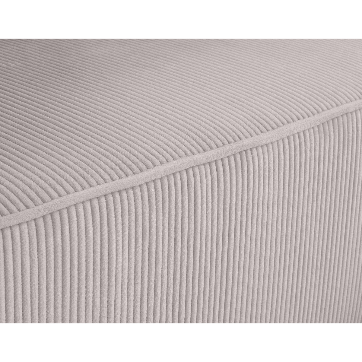 BEST MOBILIER Saphir - canapé d'angle réversible 4 places - convertible avec coffre - en velours côtelé