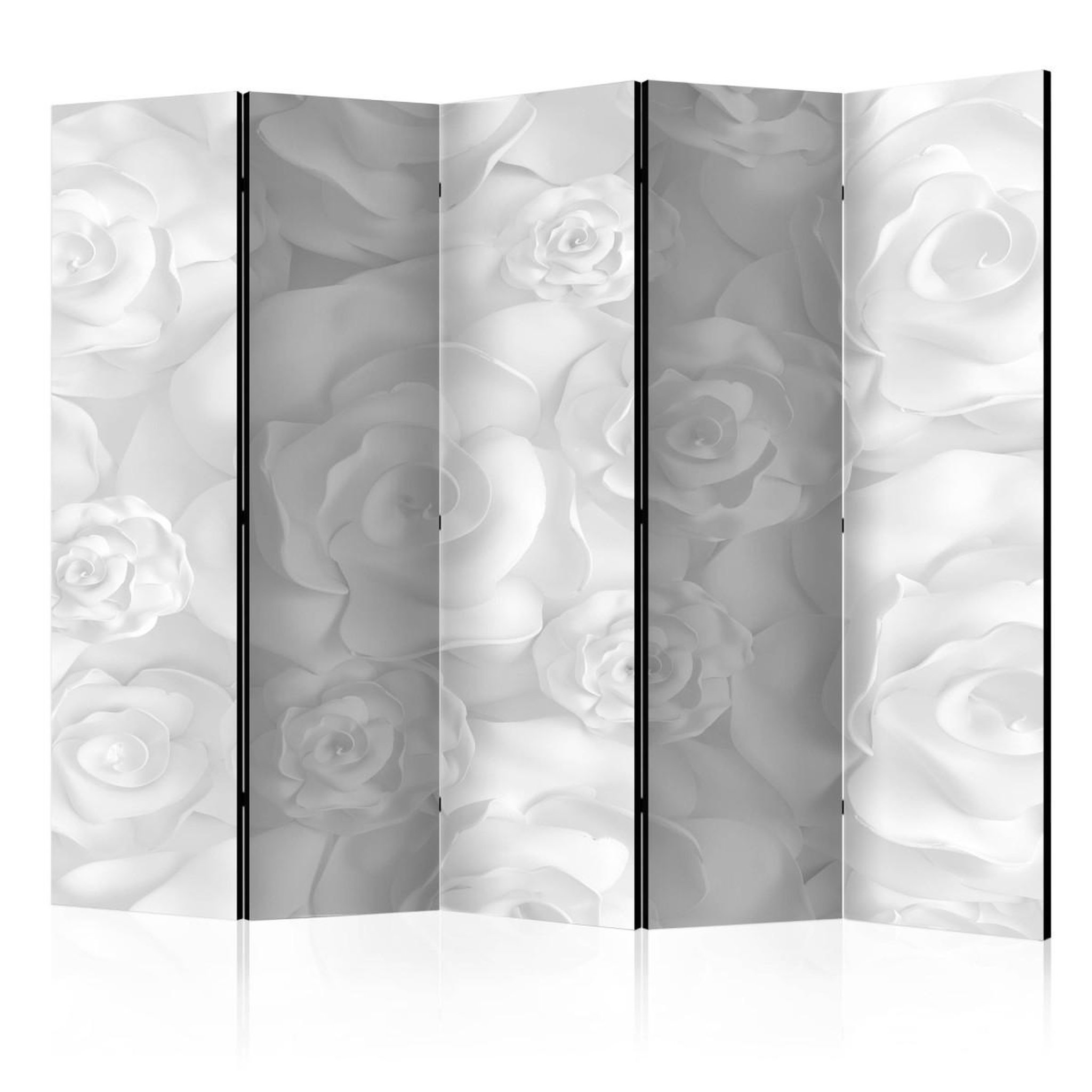 Paris Prix Paravent 5 volets  plaster flowers  172x225cm