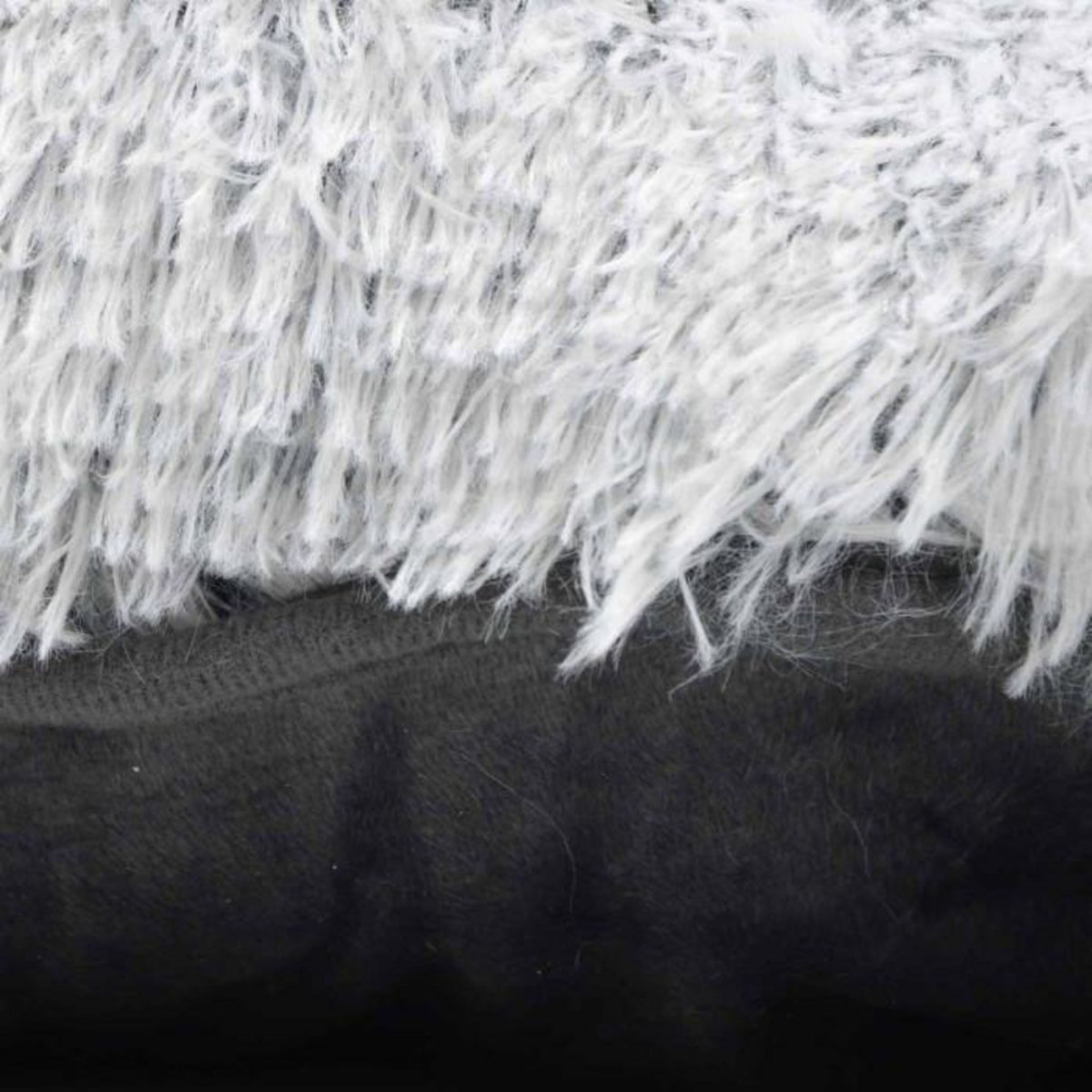 Paris Prix Coussin pour Chien & Chat  Fluffy  87cm Blanc Chiné