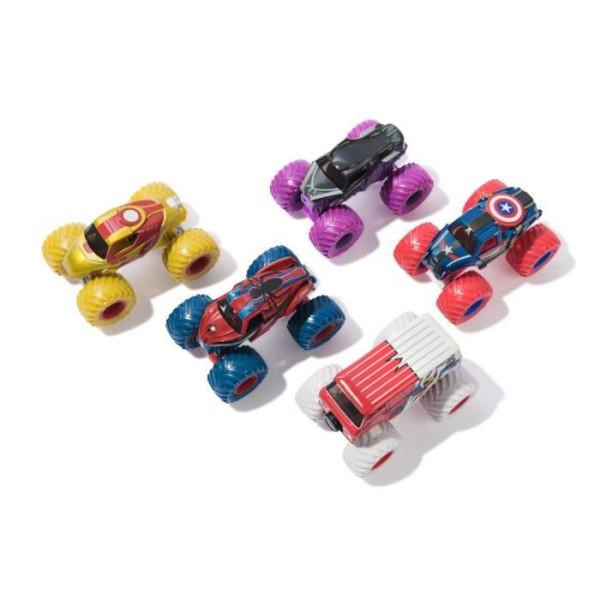 Spin Master Spin master pack de 5 véhicules marvel die-cast 1:64 monster jam