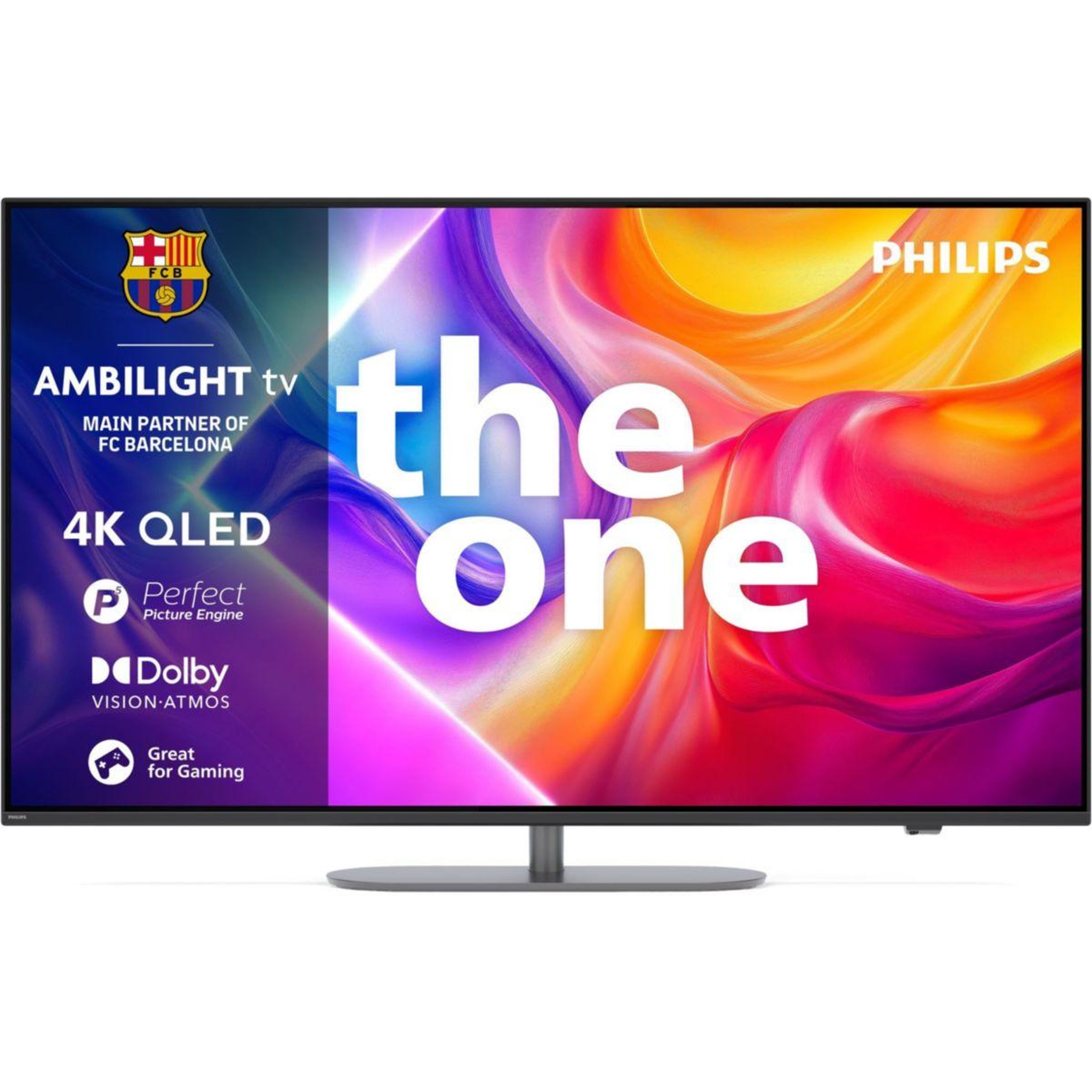 Voir la diapositive 1 : Philips Tv qled 50pus9060 ambilight 2025 126cm