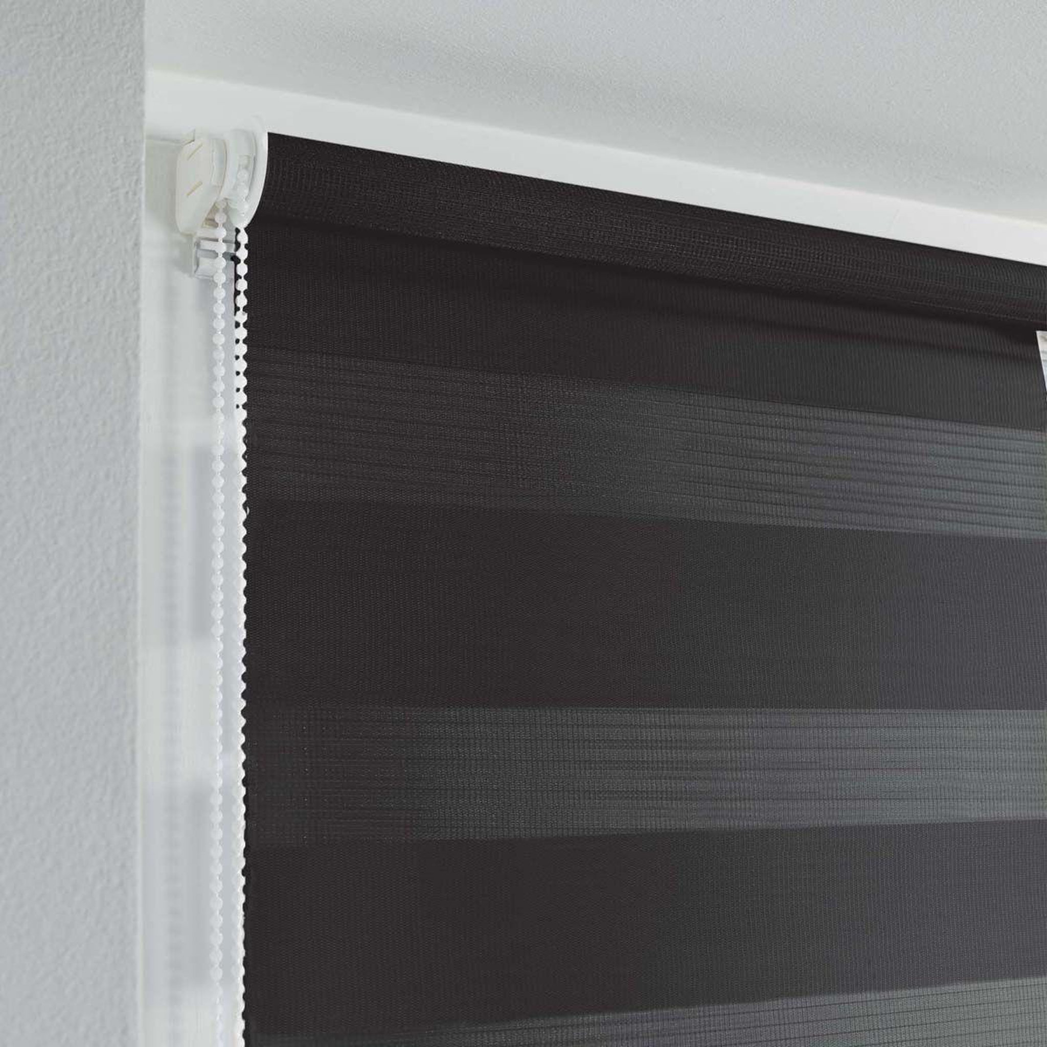 Voir la diapositive 2 : Douceur d'Intérieur Store enrouleur jour nuit  daynight  45x180cm gris