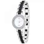 SC CRYSTAL Montre Cassandra élégante ornée de Cristaux scintillants