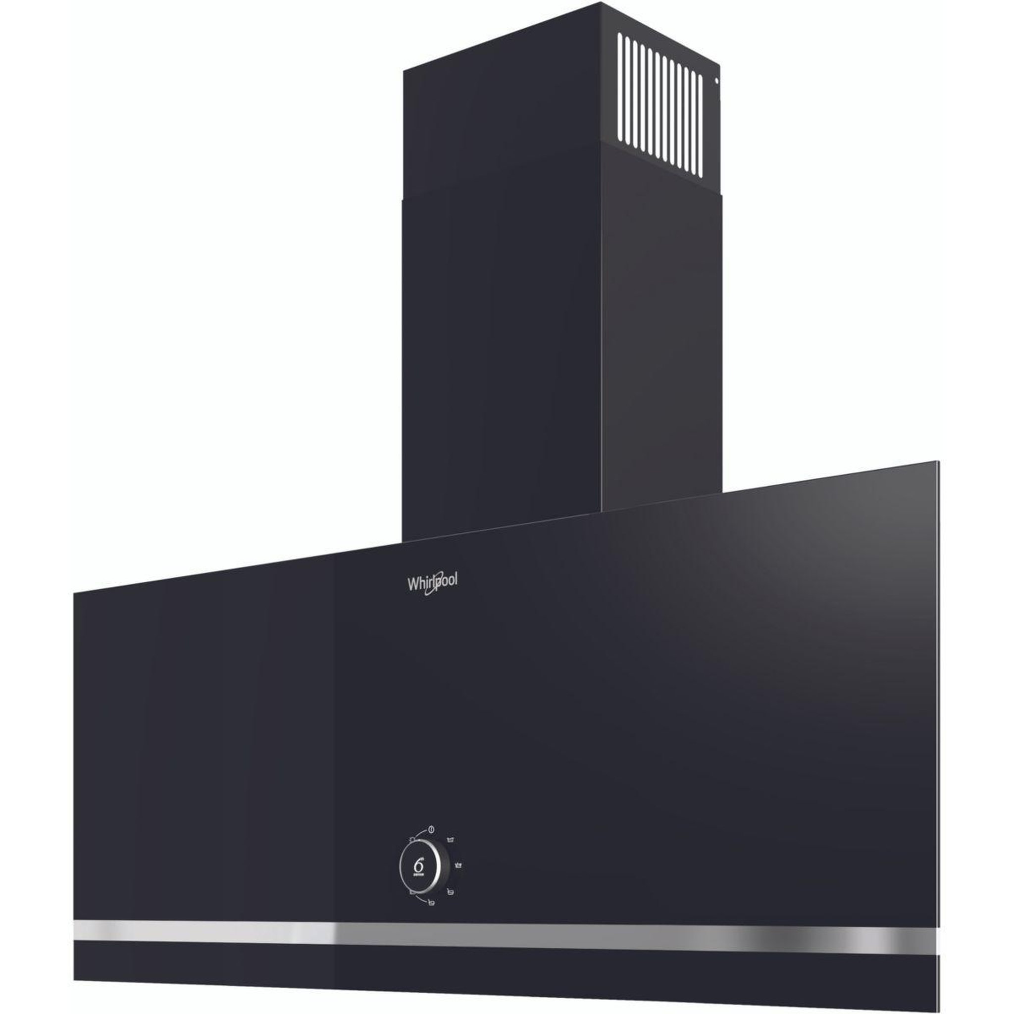 Voir la diapositive 3 : Whirlpool Hotte décorative murale inclinée whva92flmk