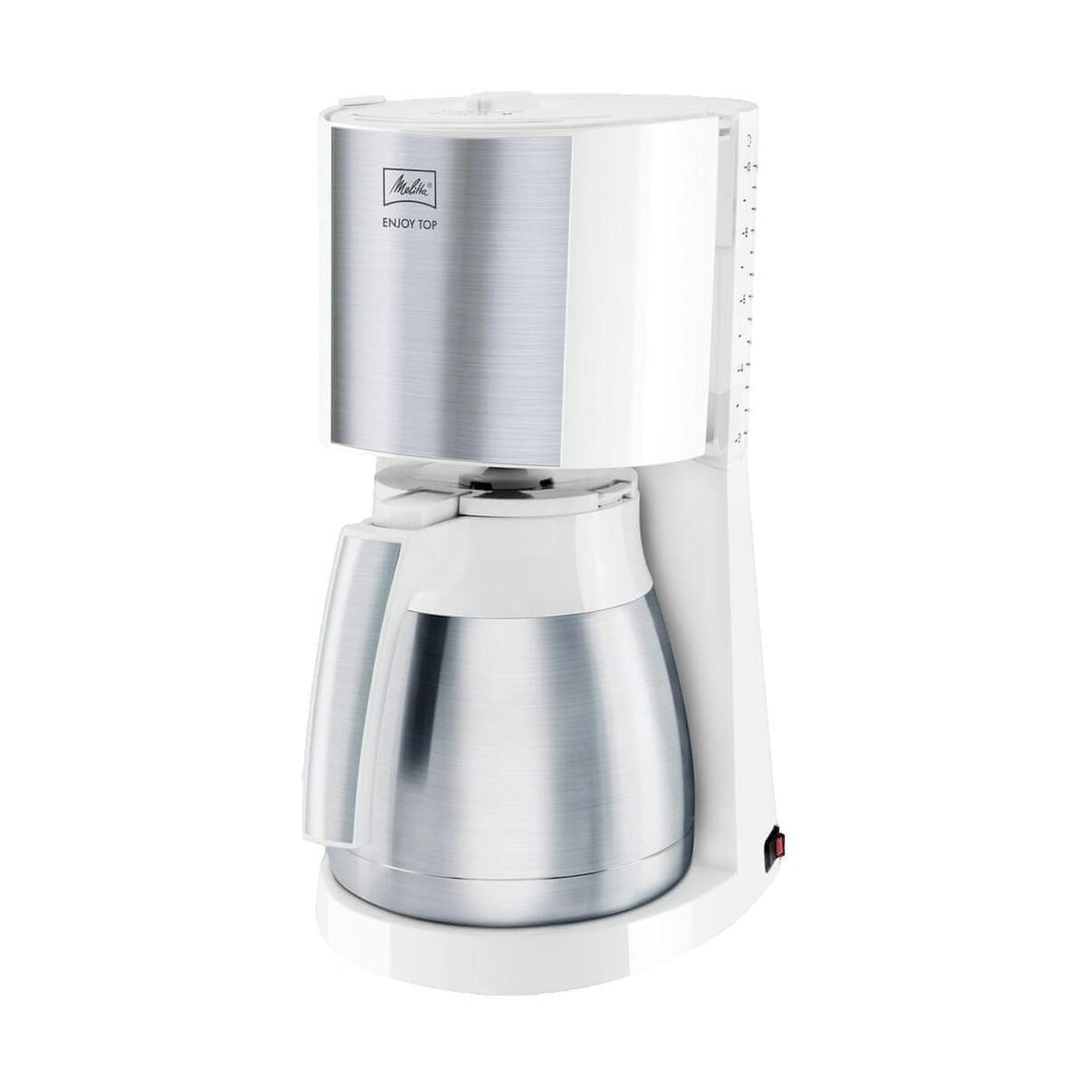 Melitta Cafetière Melitta 4006508214440 Blanc avec accents en acier brossé