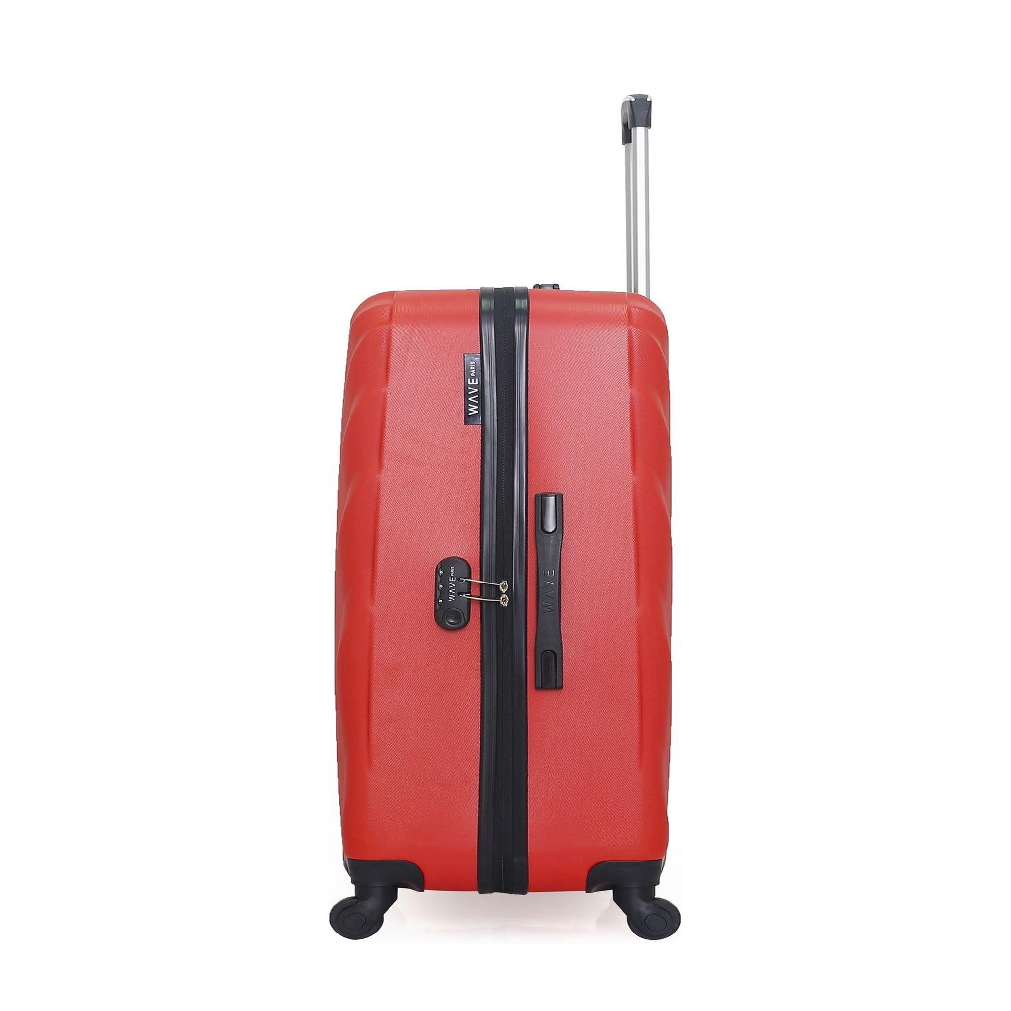 Voir la diapositive 4 : WAVE PARIS Wave paris - lot de 4 - valises grand format, weekend, cabine et cabine xxs danube