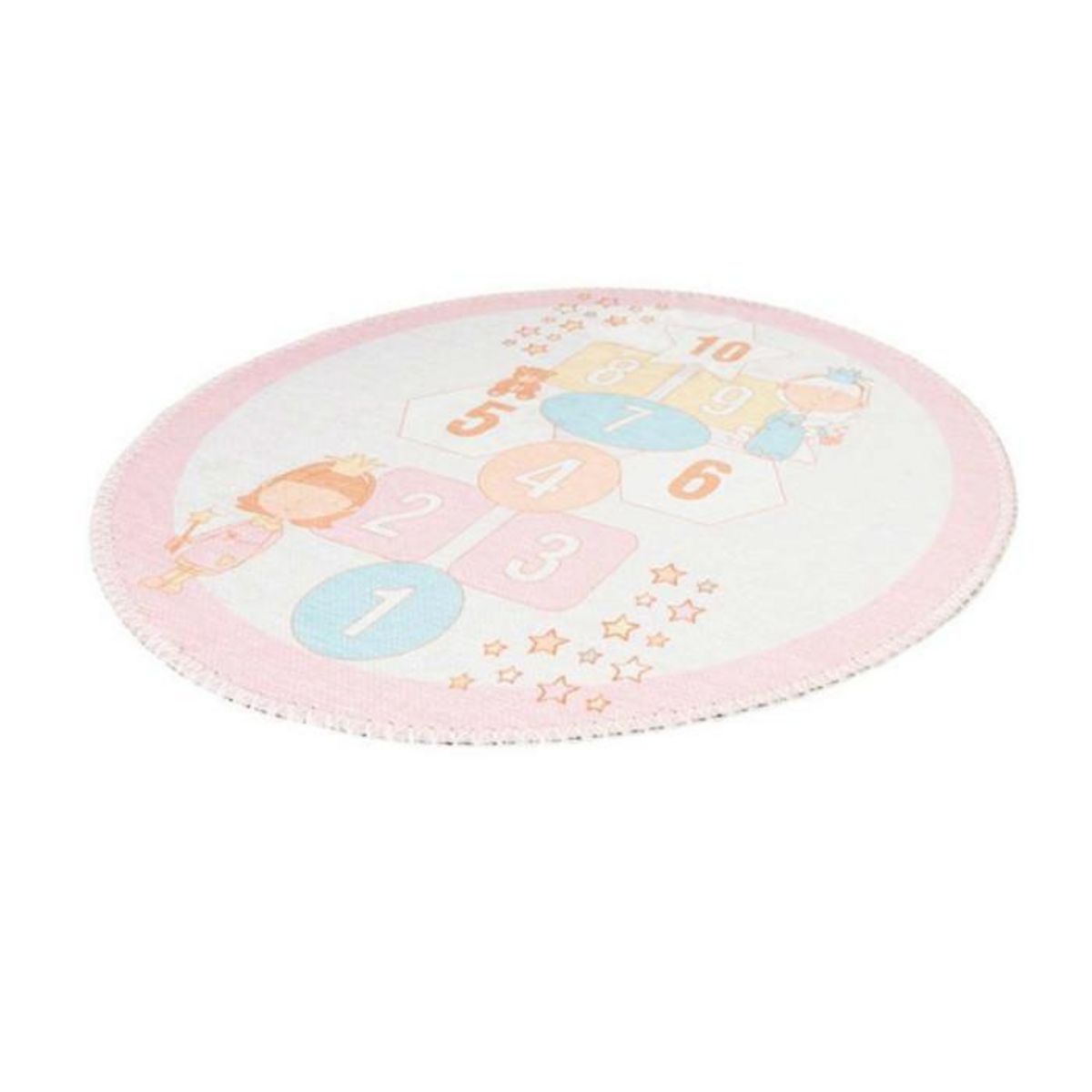 Paris Prix Tapis Enfant Imprimé  Playground  160cm Rose