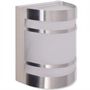 Voir la diapositive 4 : VIDAXL Applique murale d'exterieur Acier inoxydable
