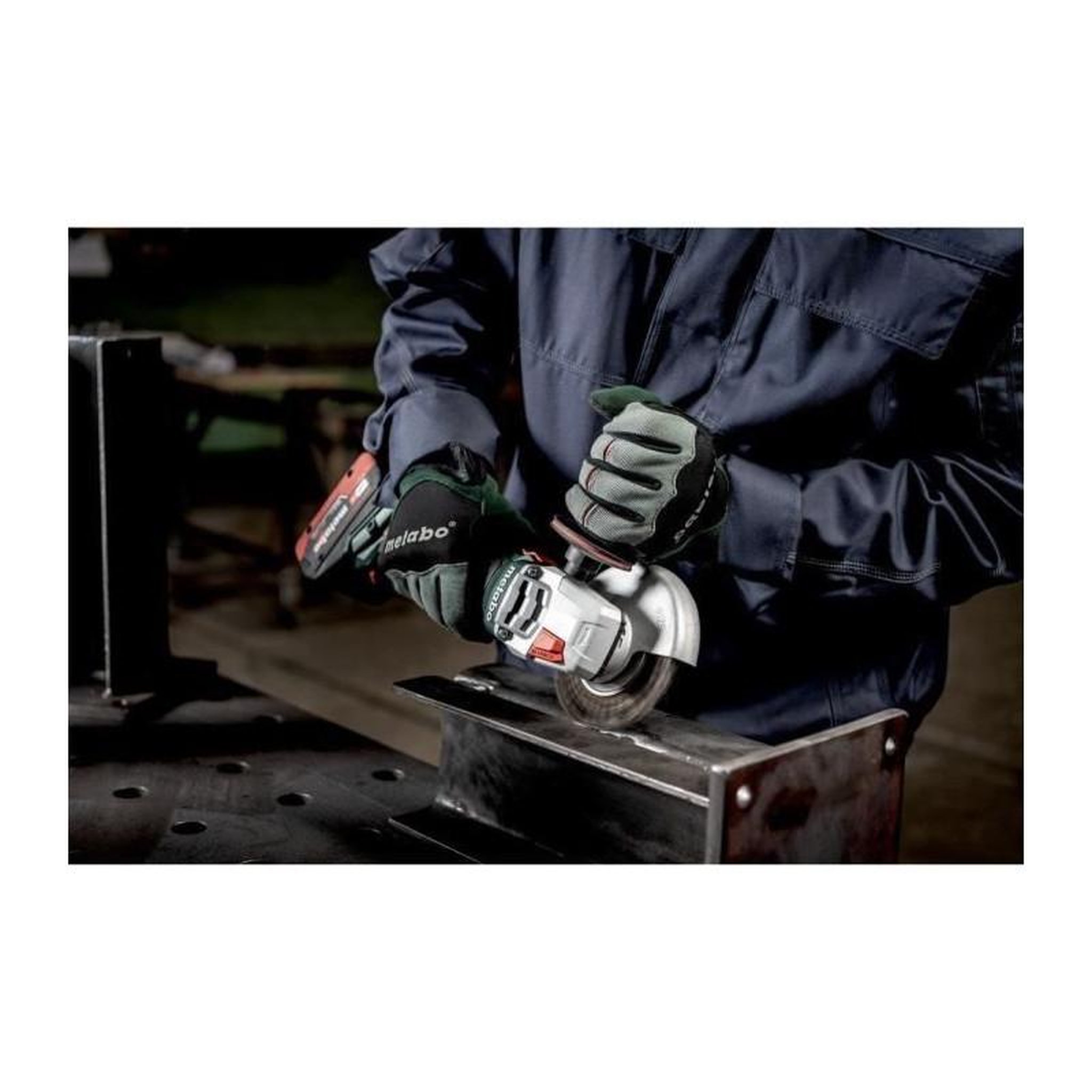 Voir la diapositive 6 : METABO Meuleuse sans fil - METABO - WVB 18 LT BL 11-125 Quick - 18V - Béton - Professionnelle