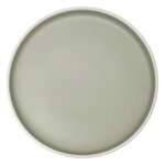 SECRET DE GOURMET Lot de 6 Assiettes à Dessert  Alix  20cm Vert Olive