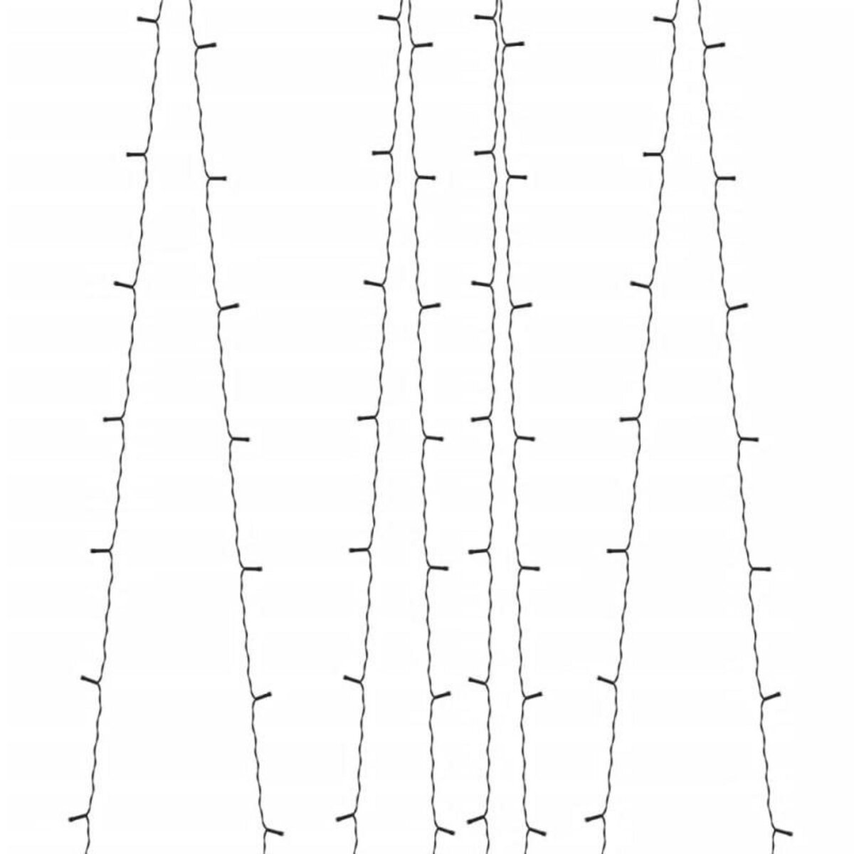 VIDAXL Lampes solaires 2 pcs 2x200 LED Bleu Intérieur Extérieur