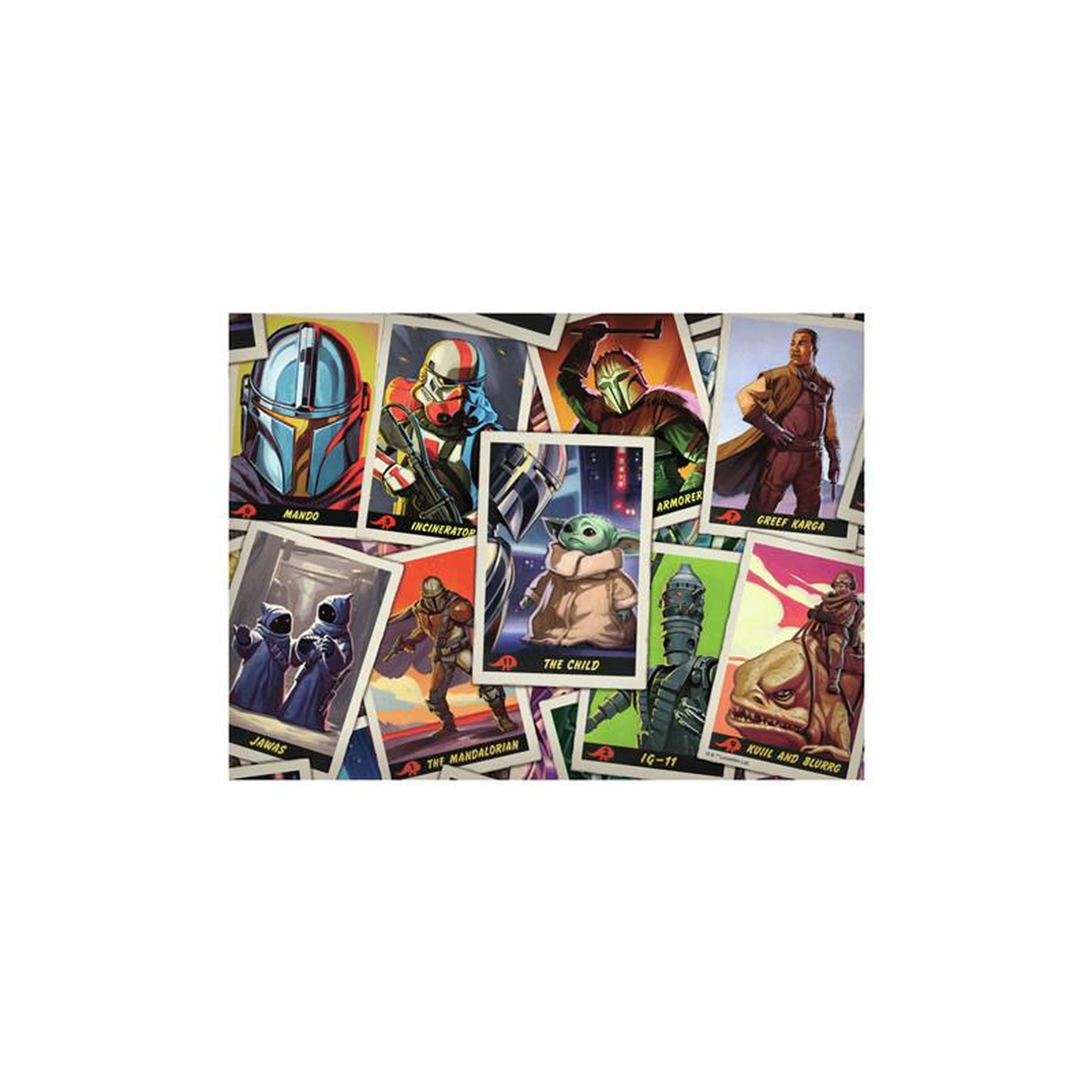 Voir la diapositive 2 : RAVENSBURGER Ravensburger - Jigsaw puzzle Star Wars The Mandalorian The Child, 500 pcs. 120002161