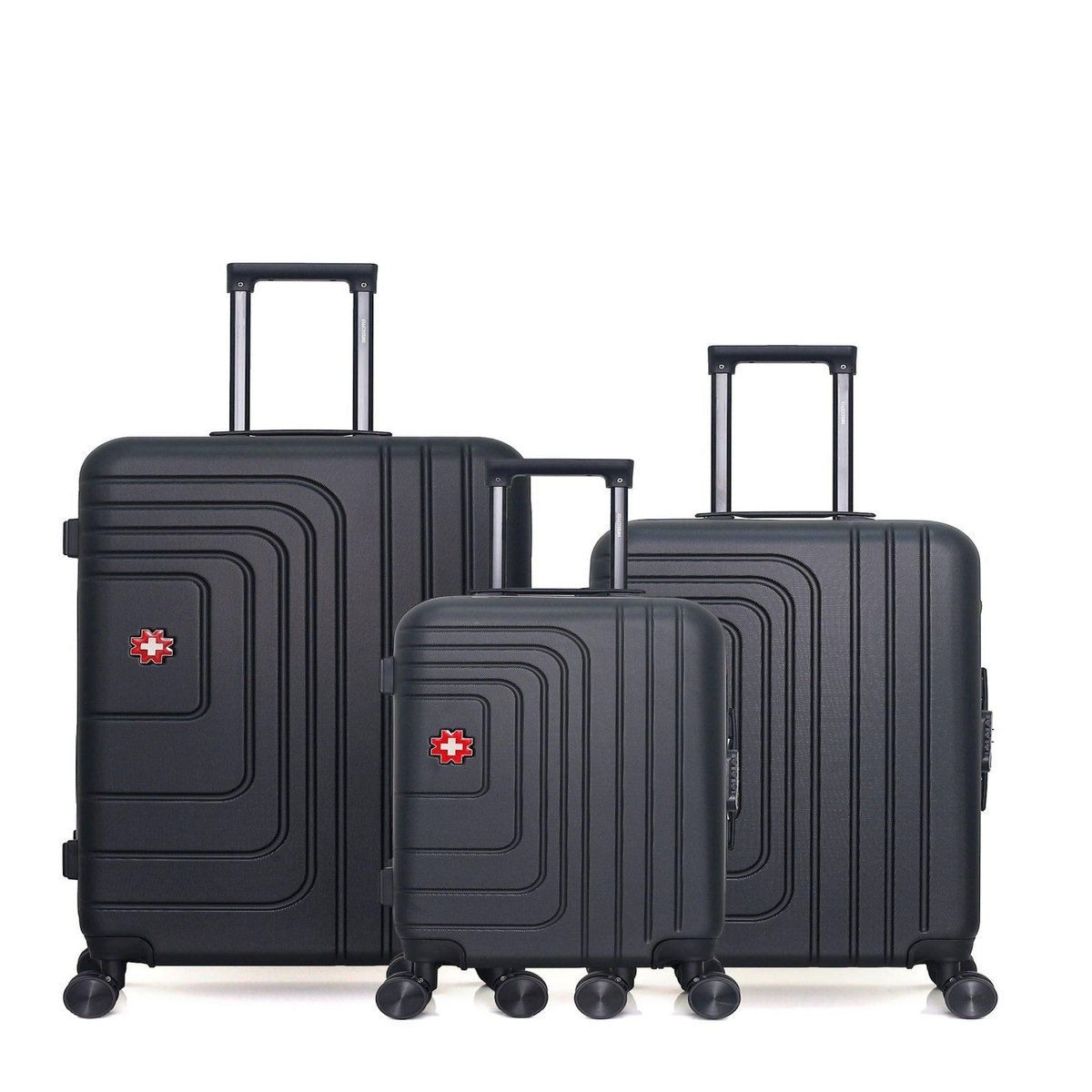 SWISS KOPPER SWISS KOPPER - LOT DE 3 - Valises grand format, weekend et cabine RUTI