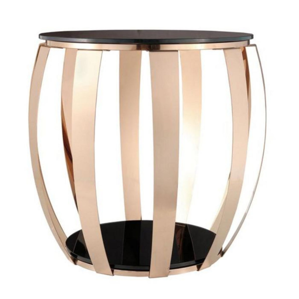 Paris Prix Table d'Appoint Déco  Pabla  51cm Or