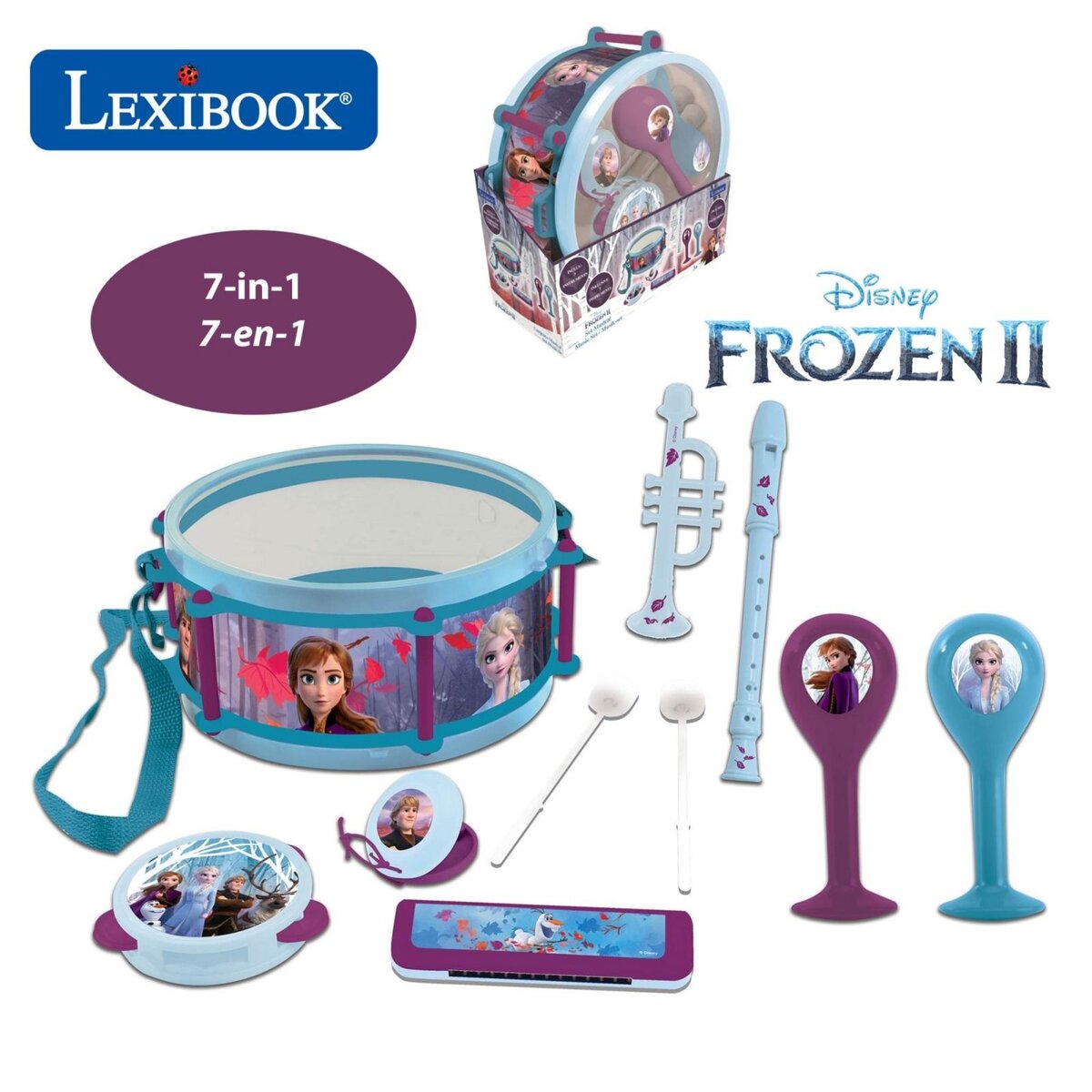 Lexibook Set Musical 7pcs Reine des Neiges