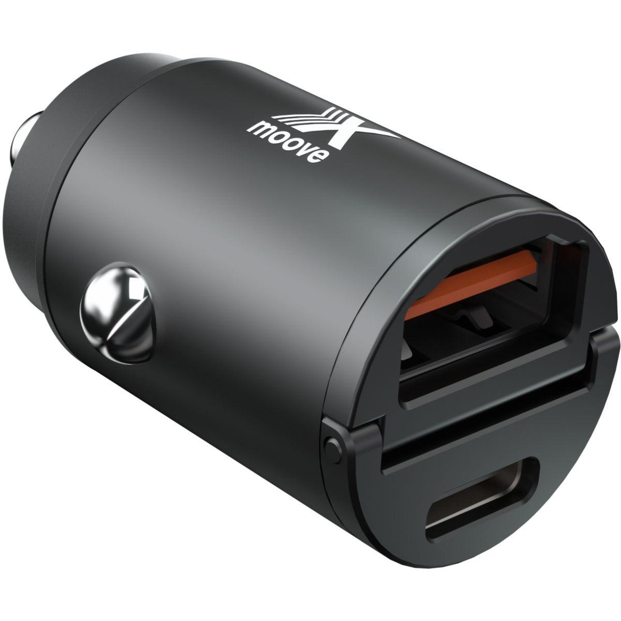 Voir la diapositive 2 : X-moove Chargeur allume-cigare compact 30w