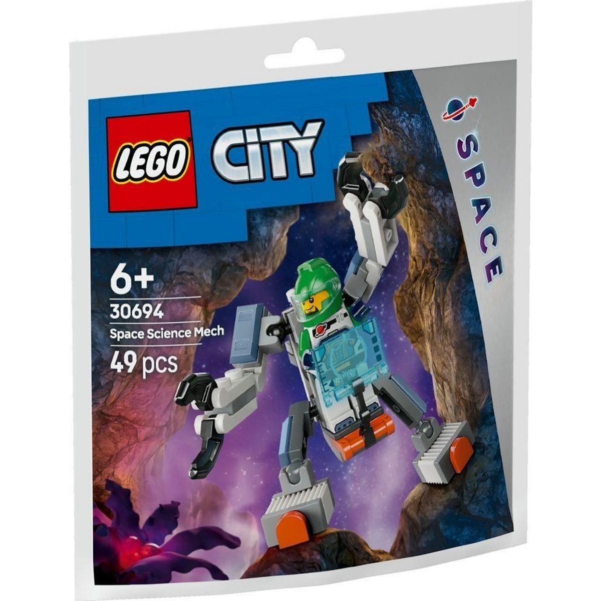 LEGO LEGO City - Le robot scientifique de l'espace (Polybag) - 30694