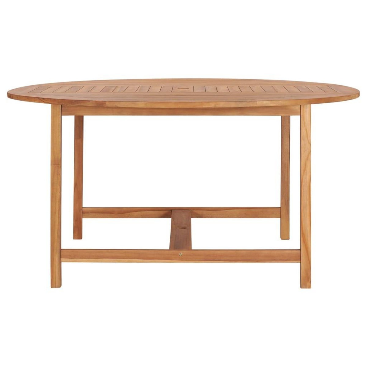 VIDAXL Table de jardin 150x76 cm Bois de teck solide